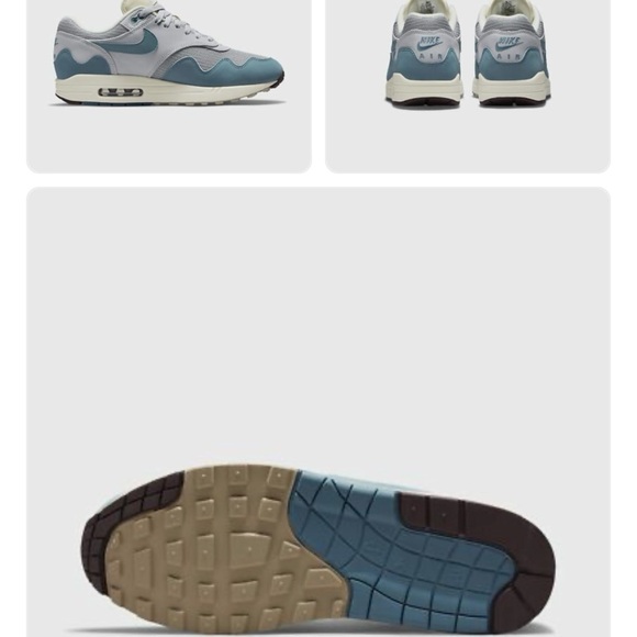 Nike Air Max 1 Patta Aqua Waves Noise Sneakers